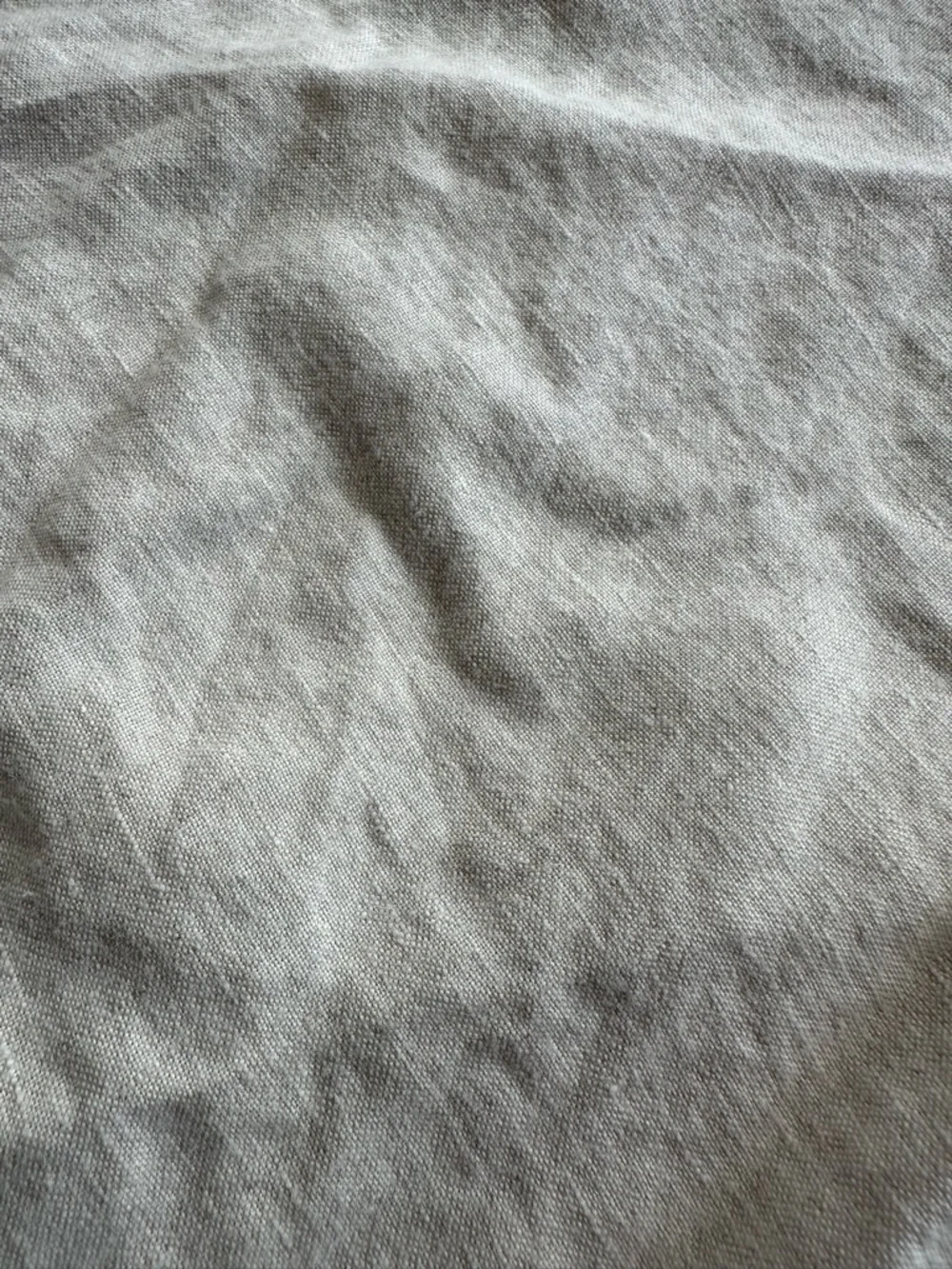 West Elm Belgian Flax Linen King Pillow Sham 20x36 Neutral Oatmeal Quiet Luxury